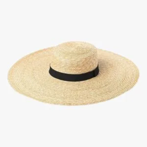 Grand Chapeau De Paille Femme
