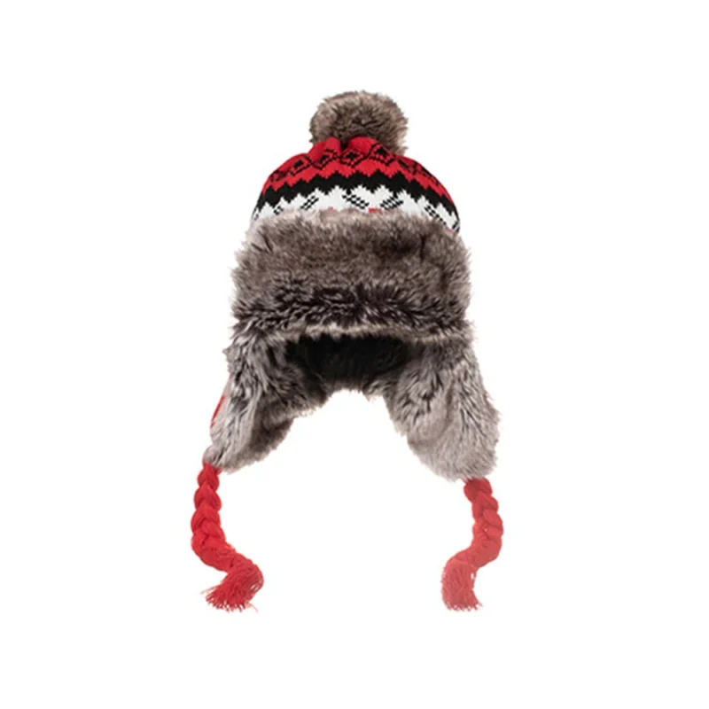 Chapka Ski Pompon Pour Enfant