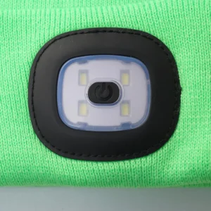 Bonnet Avec Lampe Frontale Rechargeable