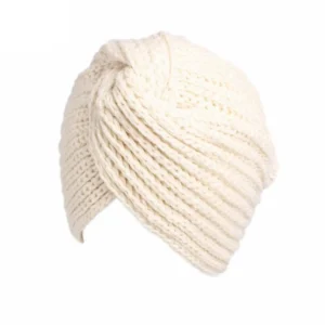 Bonnet Turban Tricoté Femme