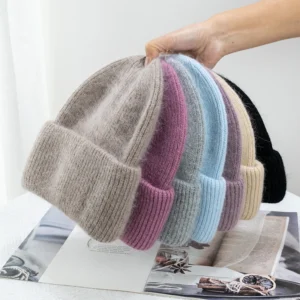 Bonnet Laine Cachemire Femme