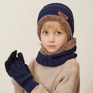 Ensemble Hiver Pour Enfant - Bonnet Écharpe Gants