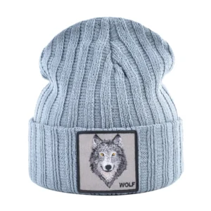 Bonnet Motif Loup