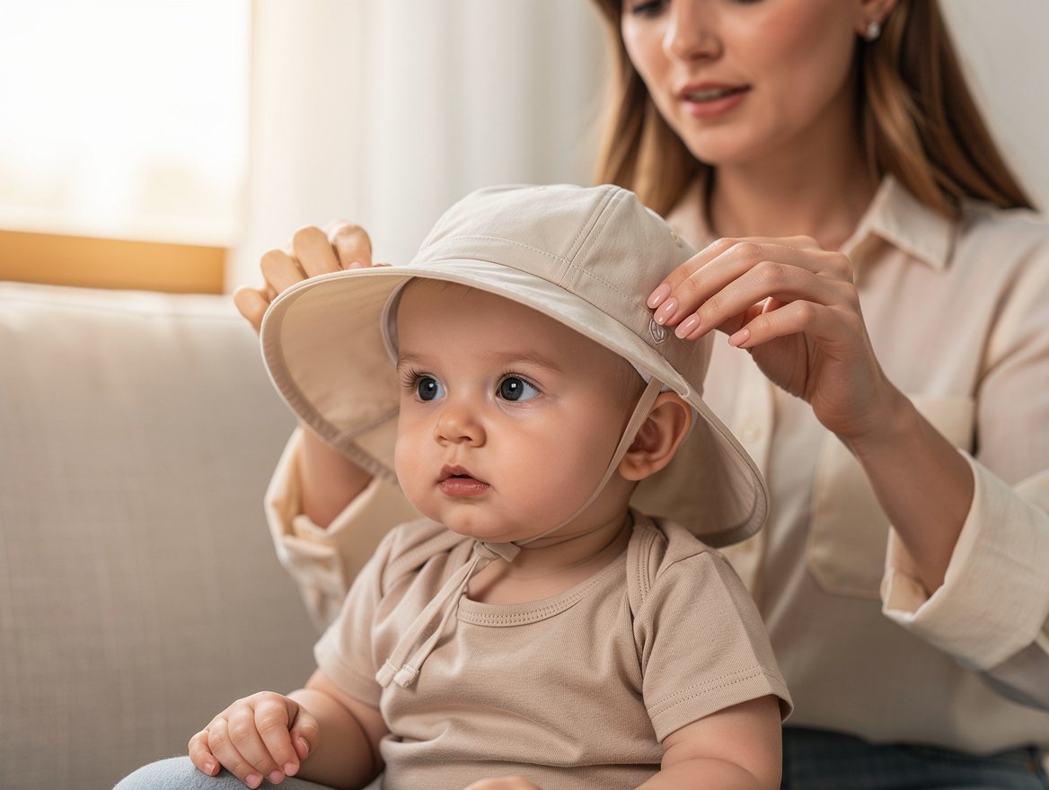 Comment trouver la bonne taille selon l'âge de votre bébé – chapeau anti uv bebe