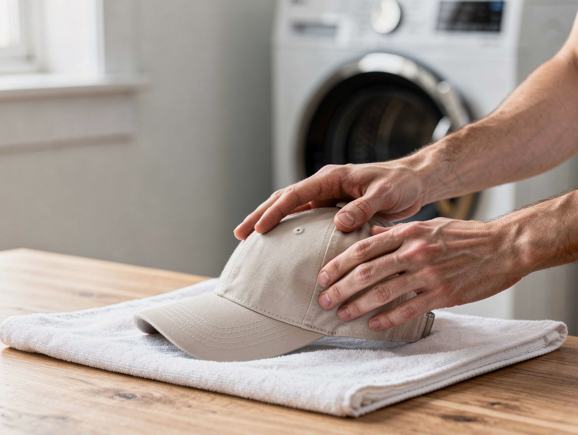 Séchage après lavage en machine : la règle d'or pour garder la forme – comment laver une casquette en machine
