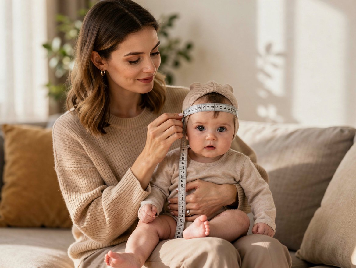 Mesurer le tour de tête d'un bébé : repères par âge – comment mesurer son tour de tete