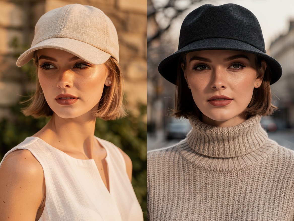 Bob femme été ou bob hiver : quelle matière pour chaque saison ? – comment porter un bob femme