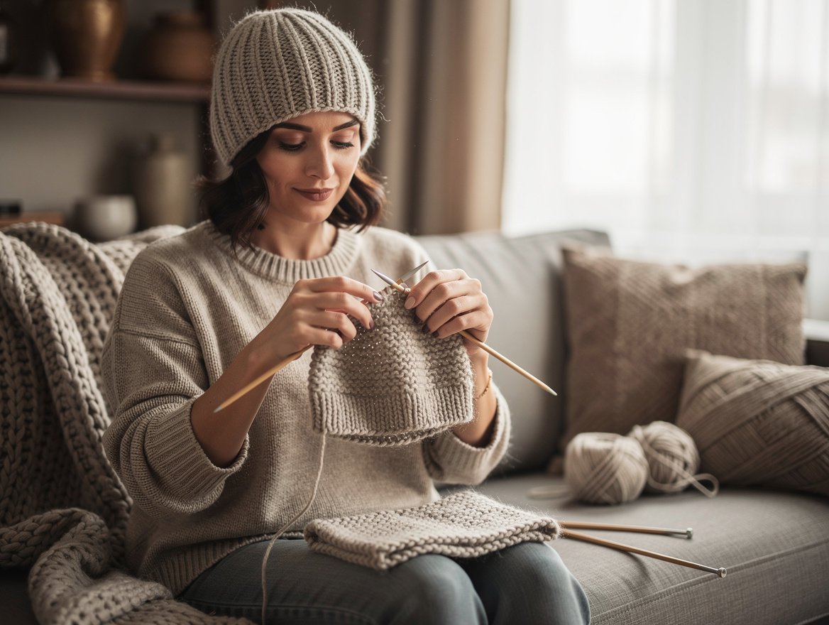 Tricot en rond ou à plat : quelle méthode choisir pour un bonnet sans couture ? – comment tricoter un bonnet