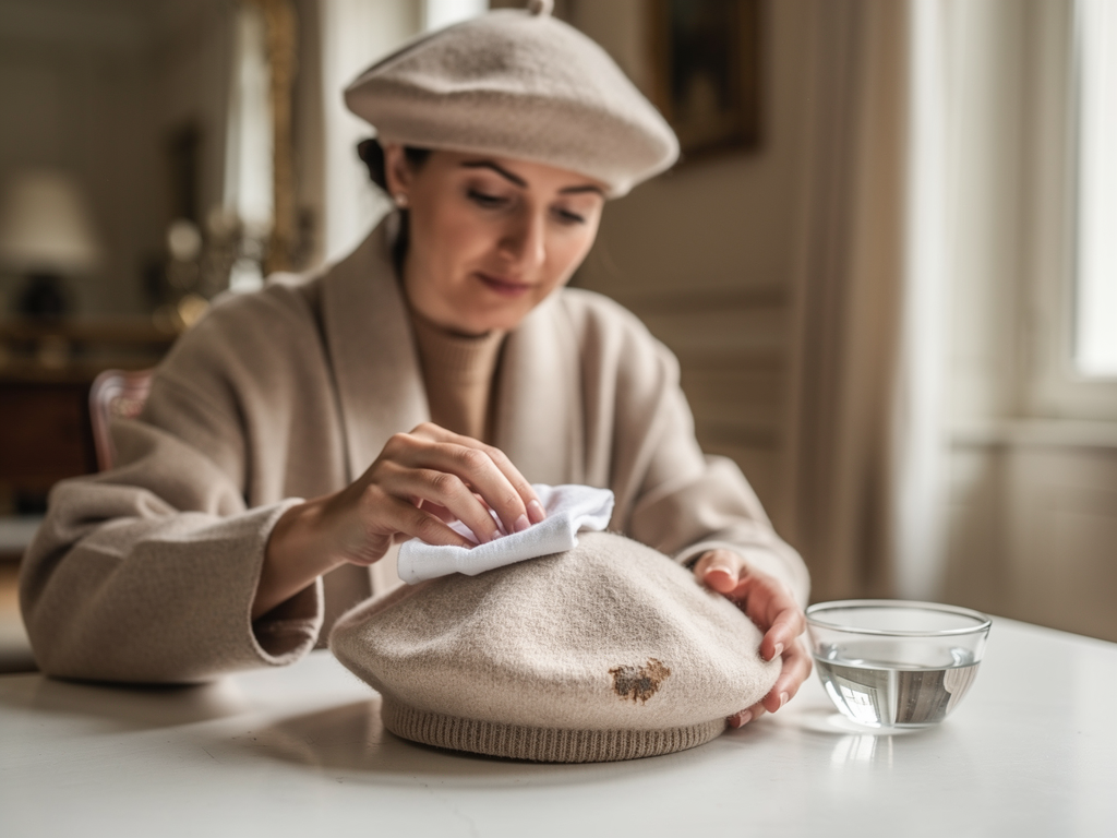 Que faire en cas de tache sur un béret ? – comment nettoyer un beret
