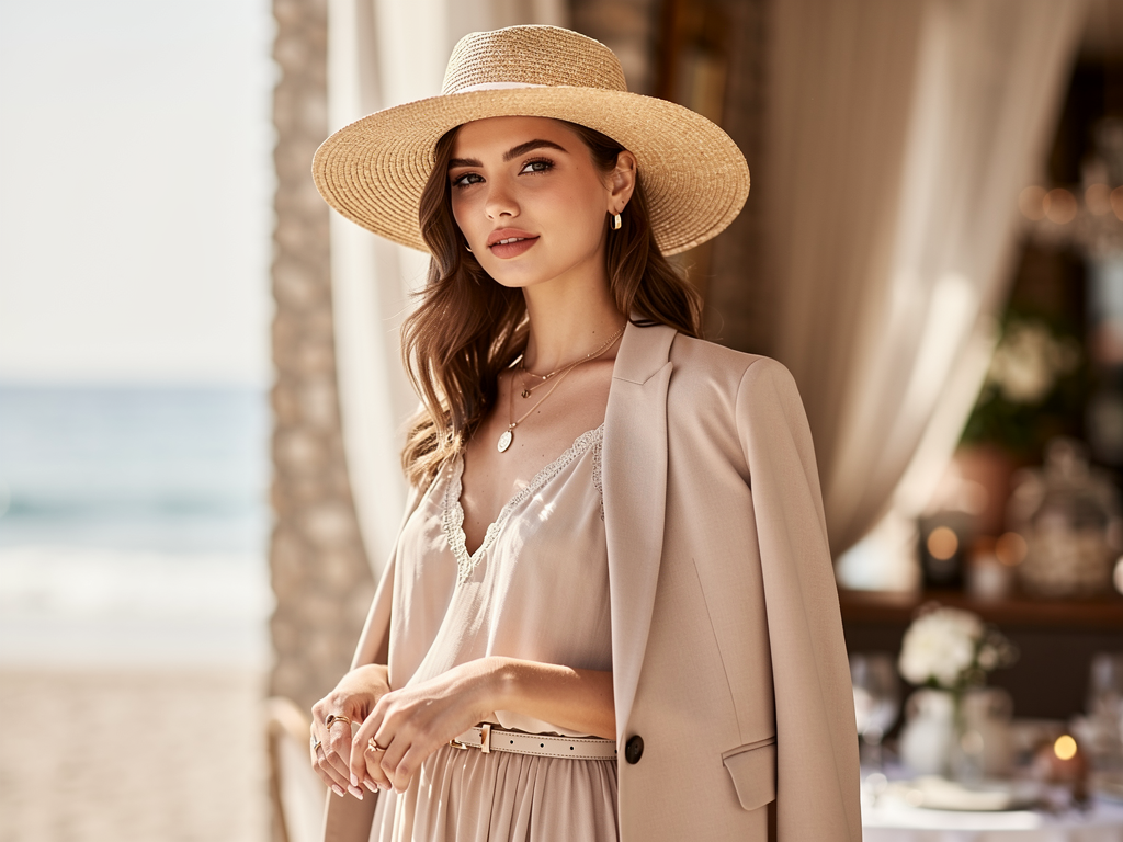 Comment associer le chapeau de paille femme à vos tenues : plage, ville et mariage – comment porter un chapeau de paille femme