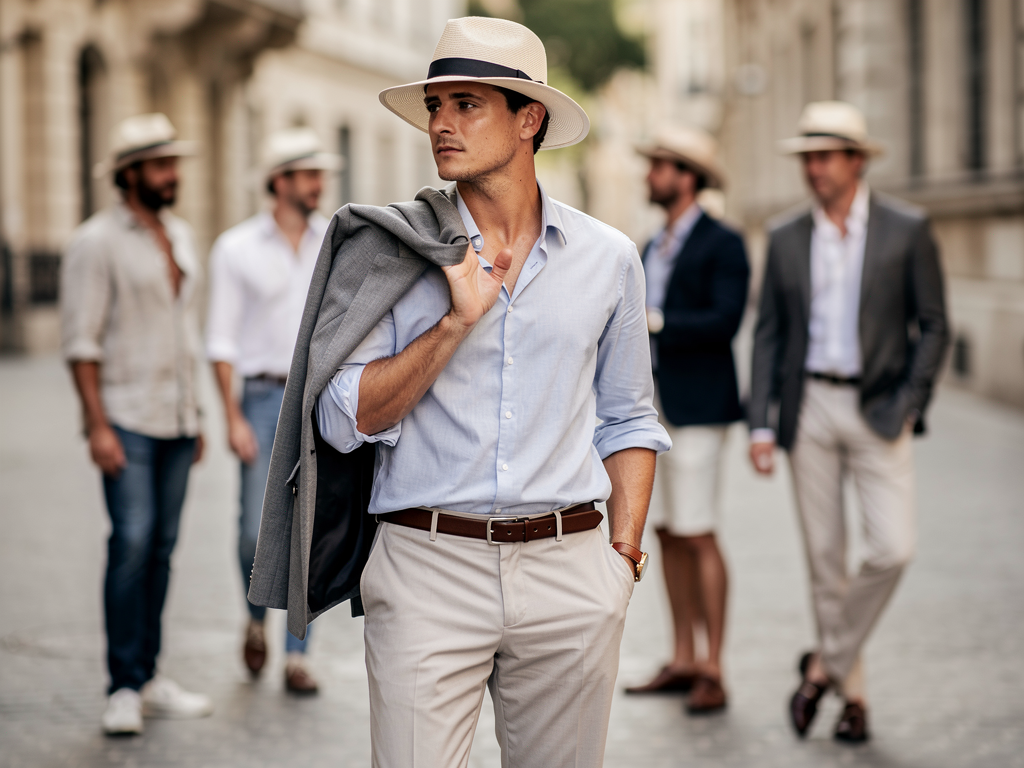 Avec quelles tenues porter un panama : du casual au smart casual ? – comment porter un panama