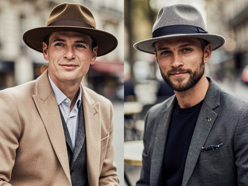 Quel chapeau pour quel style ? Fedora vs trilby au quotidien – difference fedora trilby
